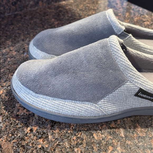 Men’s grey isotonic slippers size 11-12 - Picture 2 of 6